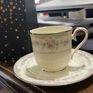 Shenandoah china cup and saucer, by Noritake.